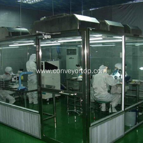 Customized Hardwall modular cleanroom for pharmaceutical